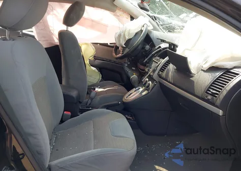 2012 Nissan Sentra 2.0/2.0S/Sr/2.0Sl из США, поврежденный, VIN 3N1AB6AP7CL735517